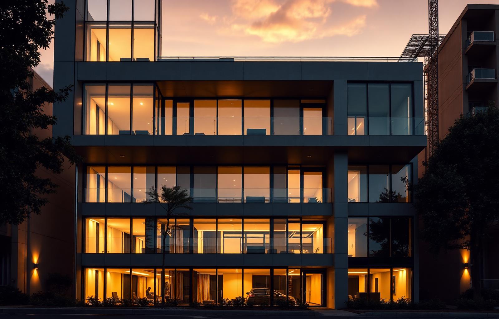 Edifício construído pela DC Construções